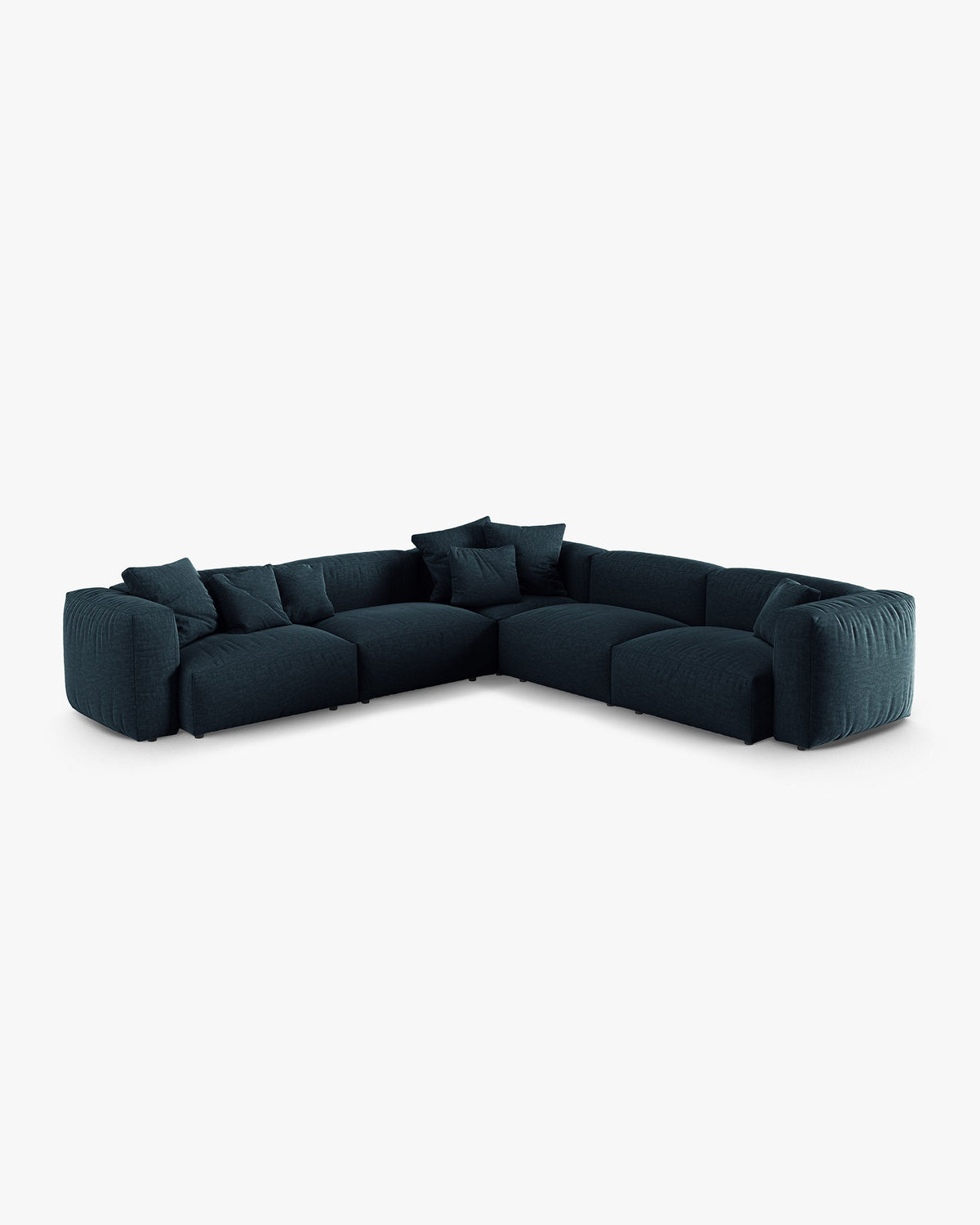 Martina modular symmetrical corner sofa 5 seats