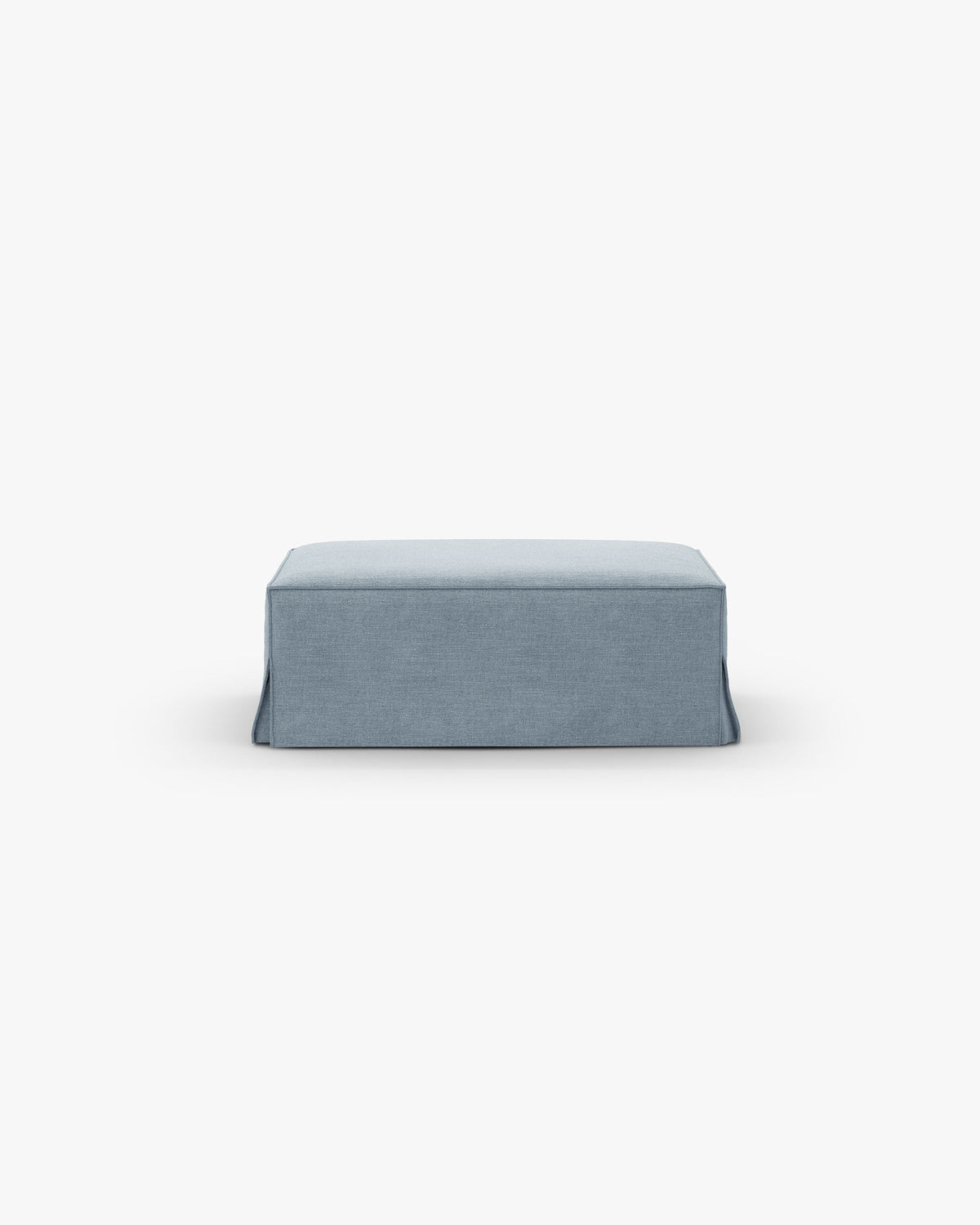 Jodie Pouf with Removable Linen-Look Cover