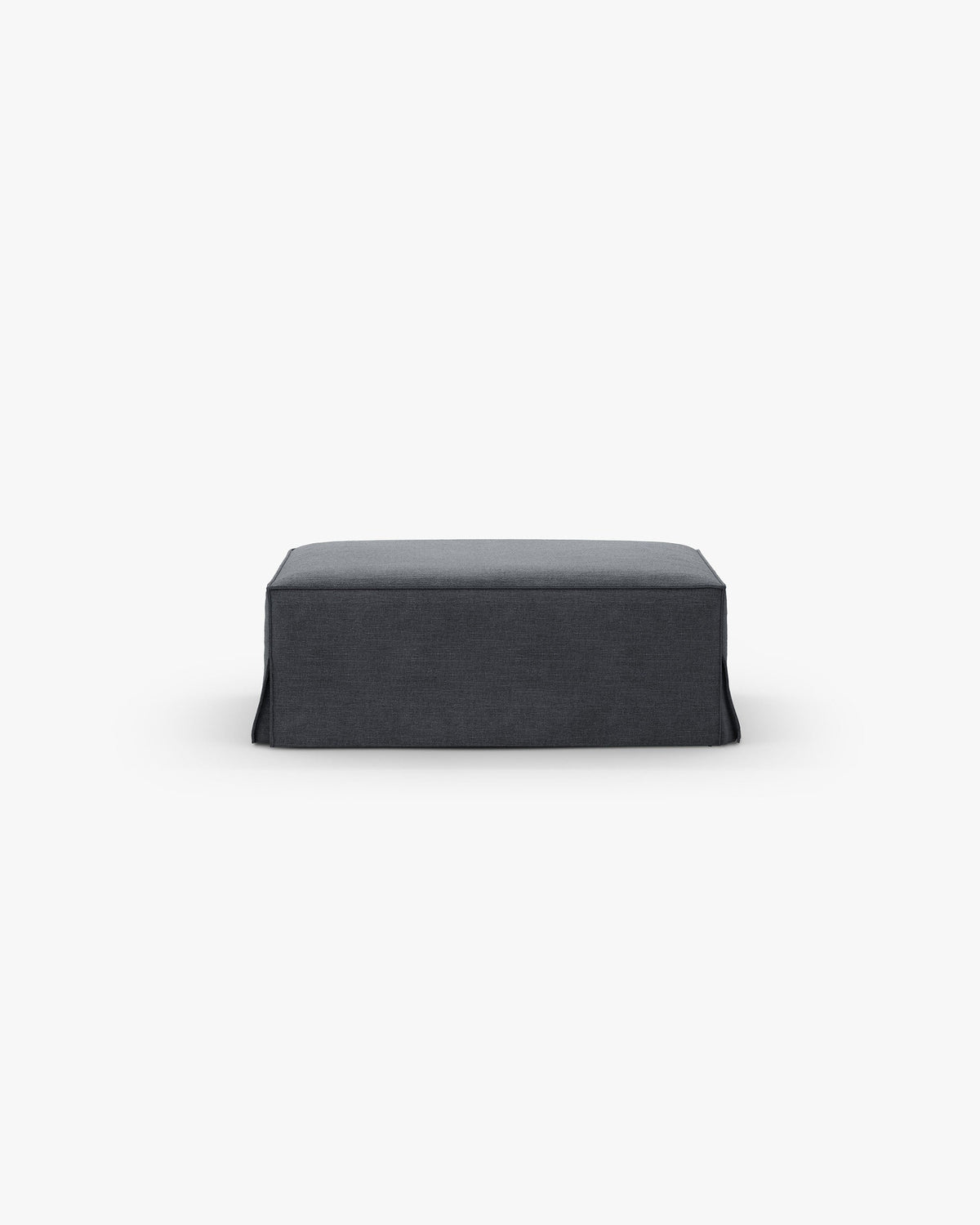 Jodie Pouf with Removable Linen-Look Cover