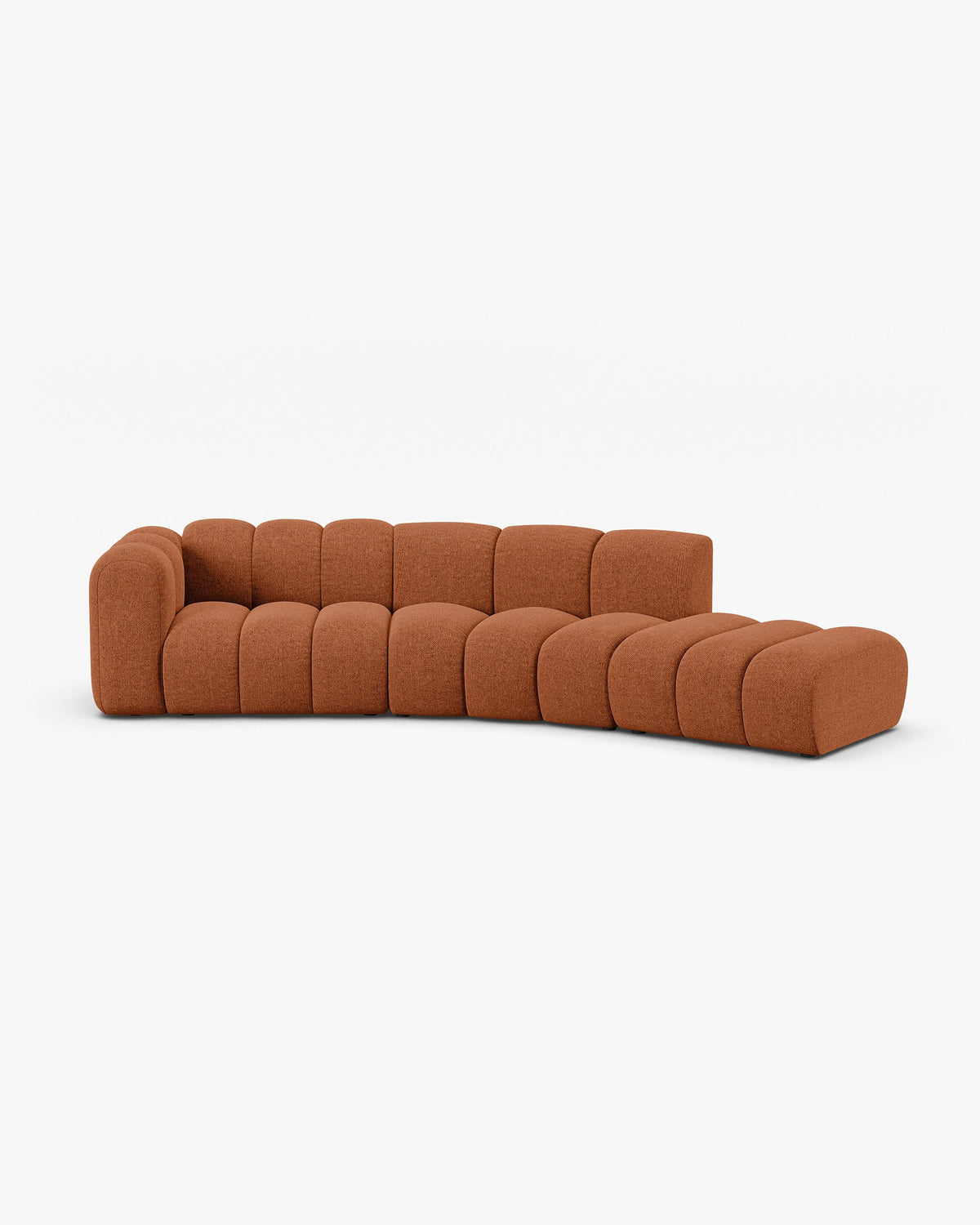 Lupine open rounded sofa 5 seats