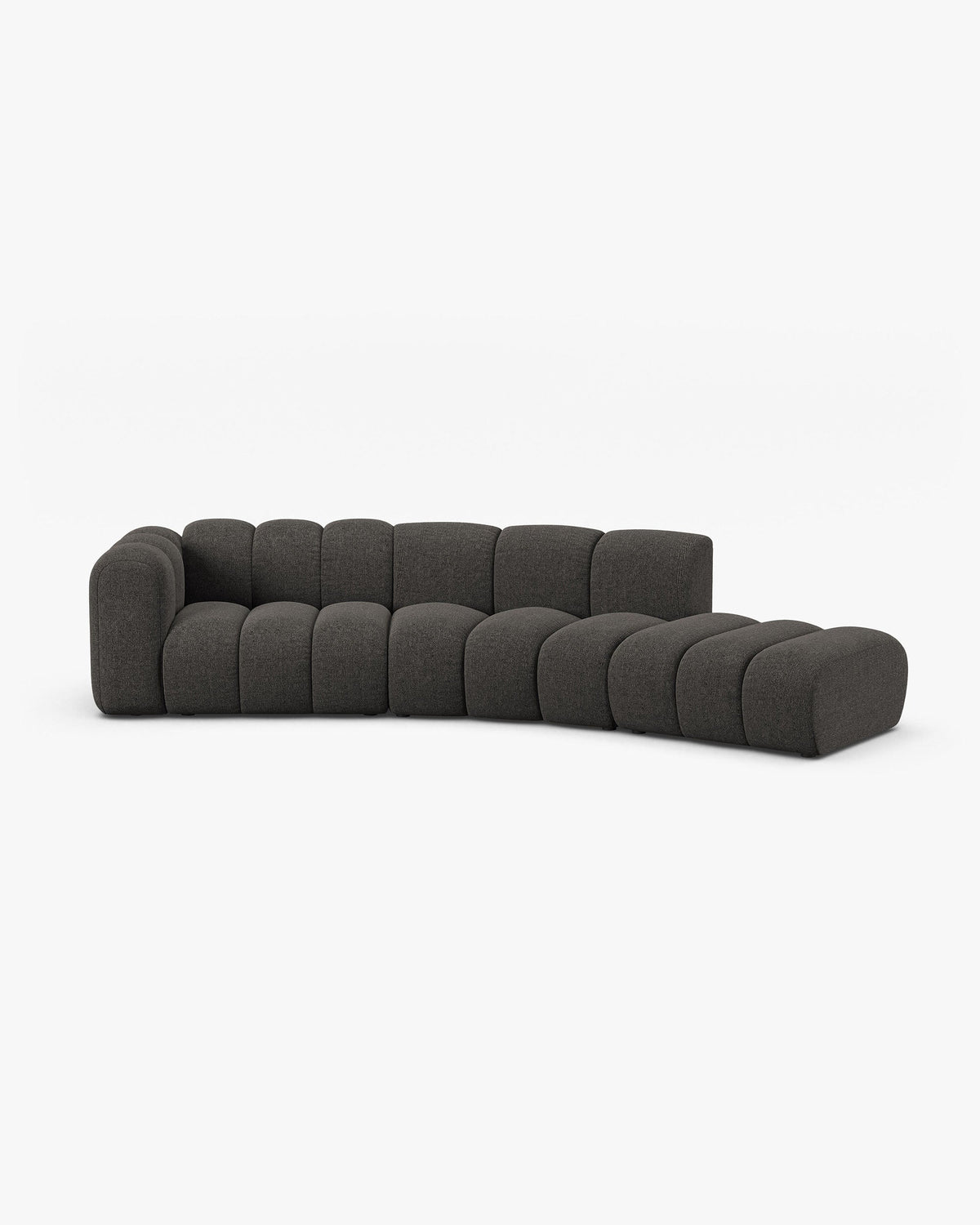 Lupine open rounded sofa 5 seats