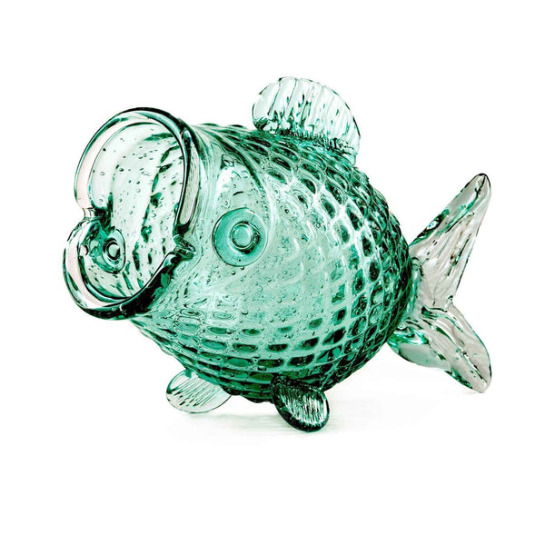 Fat fish üveg dekoráció