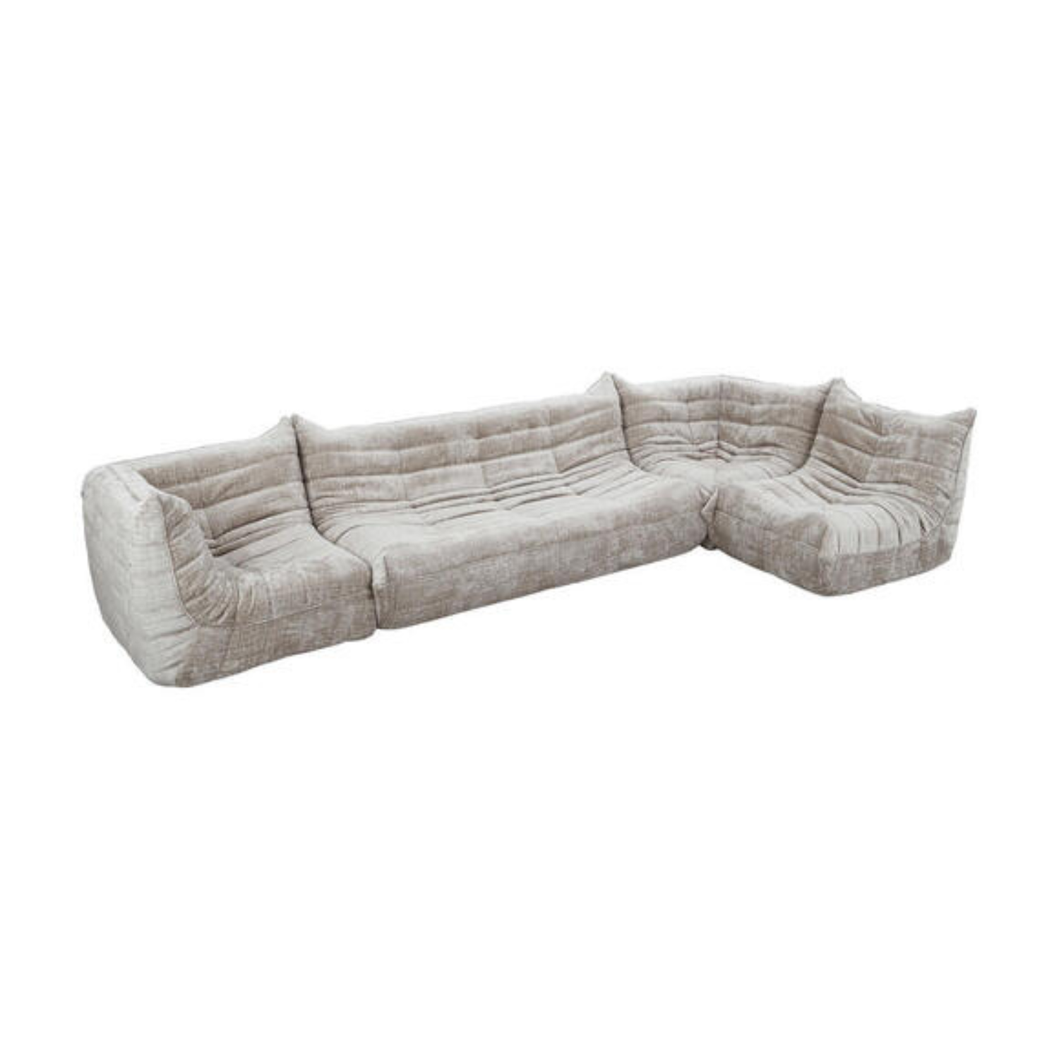 plancha 4 reszes modularis kanape komplett vaz nelkuli lounge rendszer