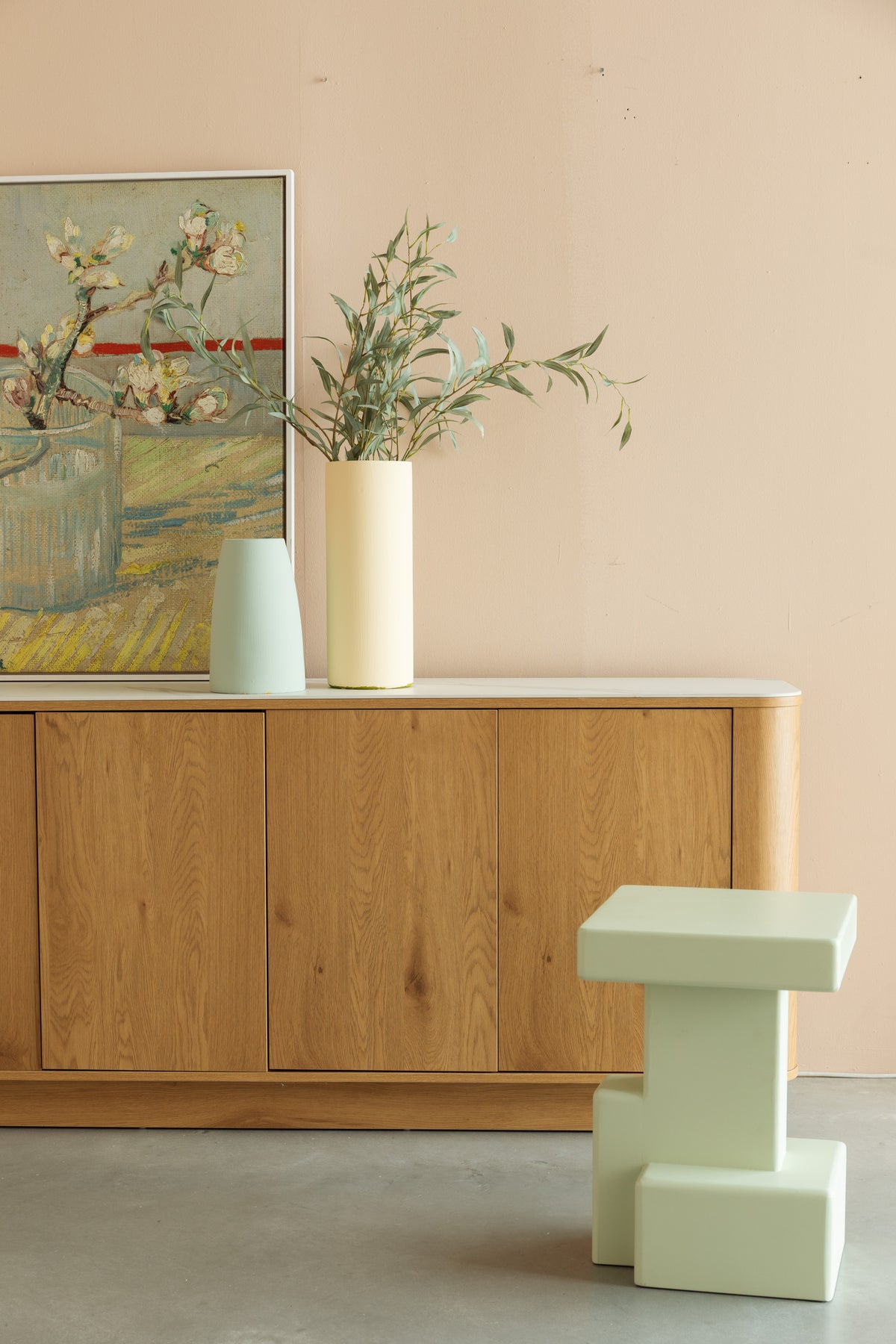 Side Table Blast Green