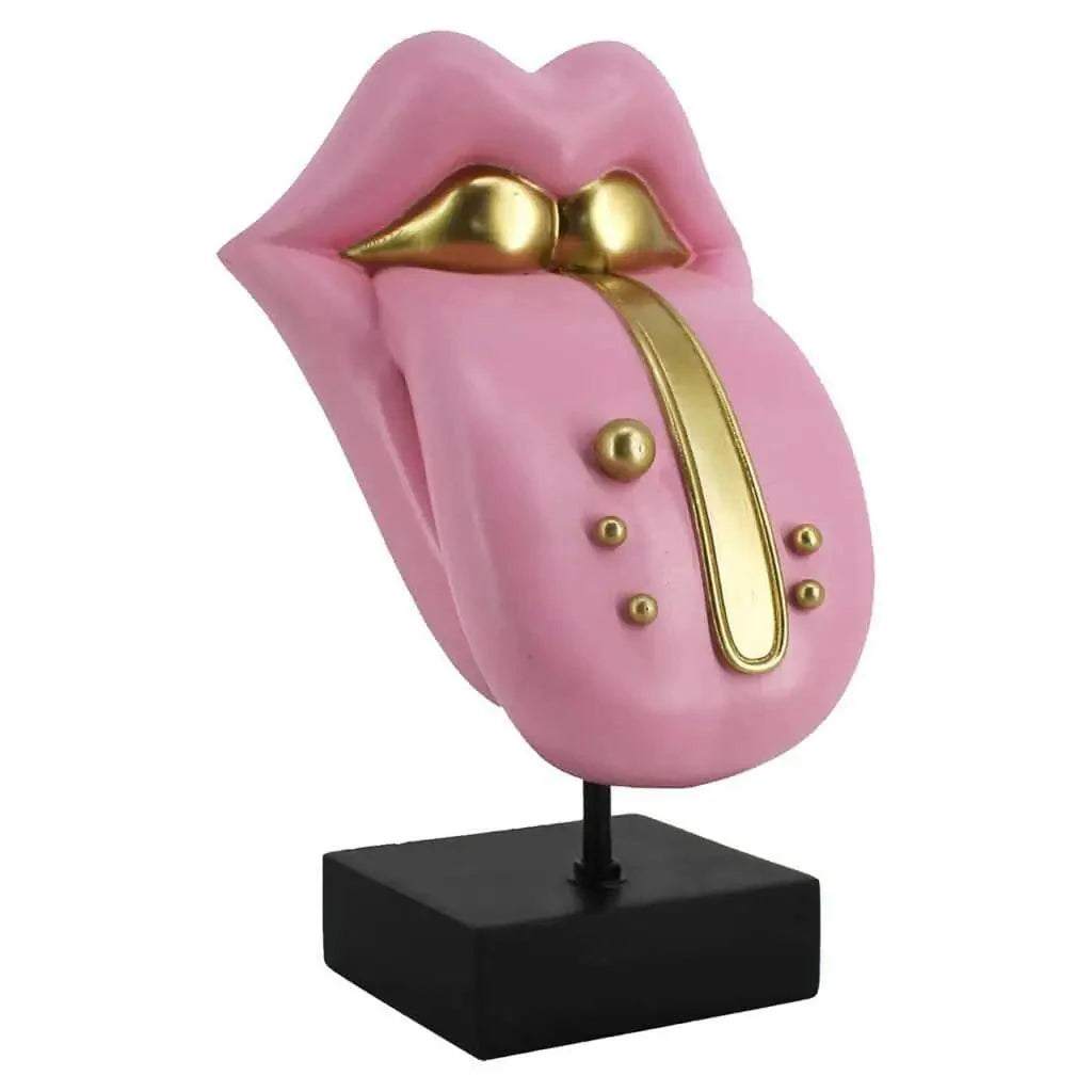 Tongue műgyanta dekoráció