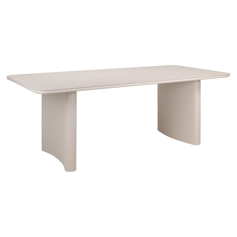senza light beige kulteri etkezoasztal 220 cm