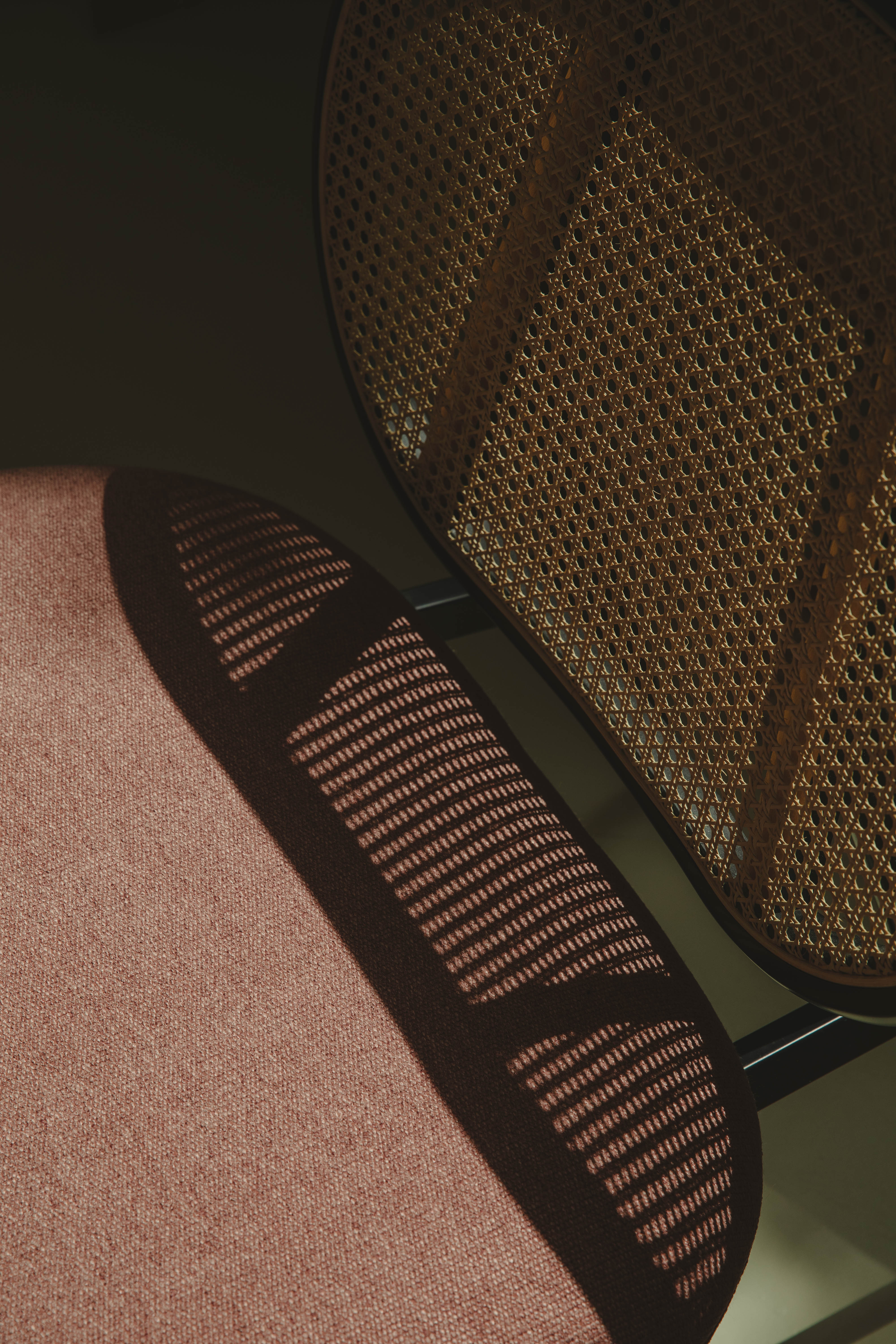 Spike rattan fotel