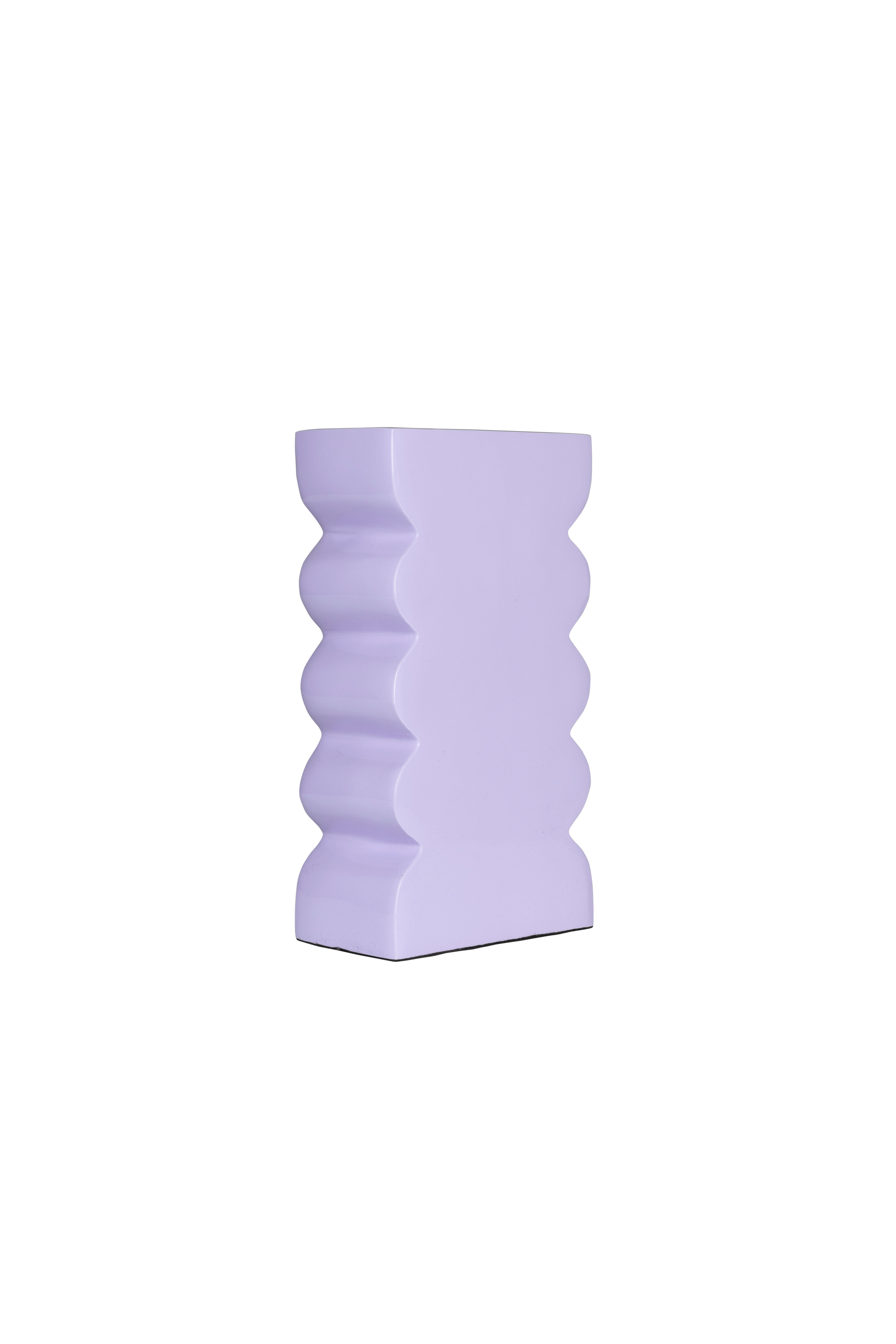 Curves fém váza kicsi
