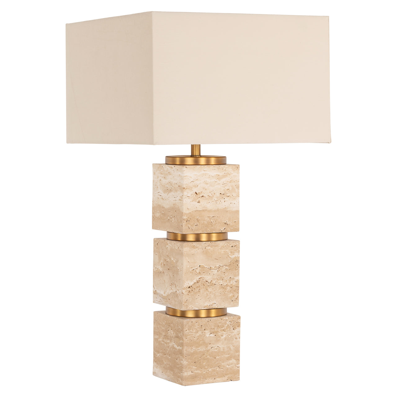 jaella asztali lampa travertin talppal es elegans kivitellel