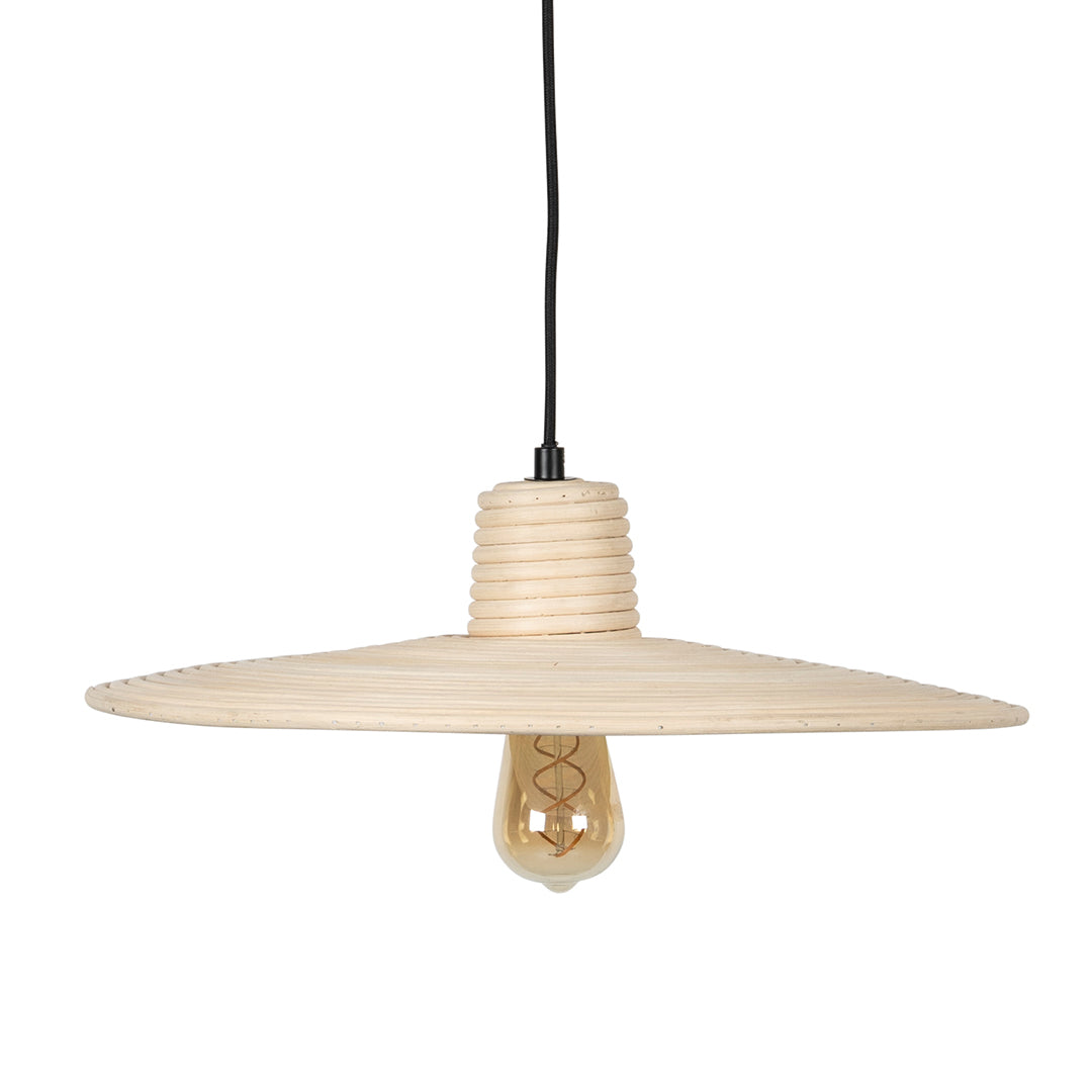 Balance rattan függőlámpa közepes