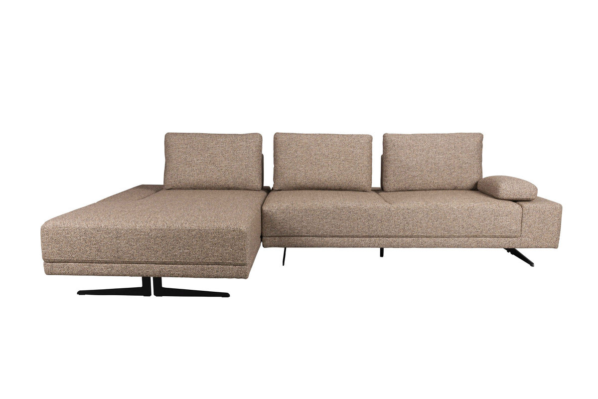Sofa Shelly Cinnamon Left Chaise Longue