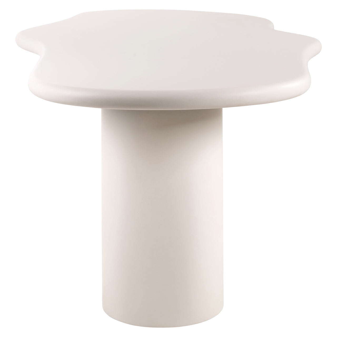 bloomstone etkezoasztal feher oko gipsz felulettel 230 cm