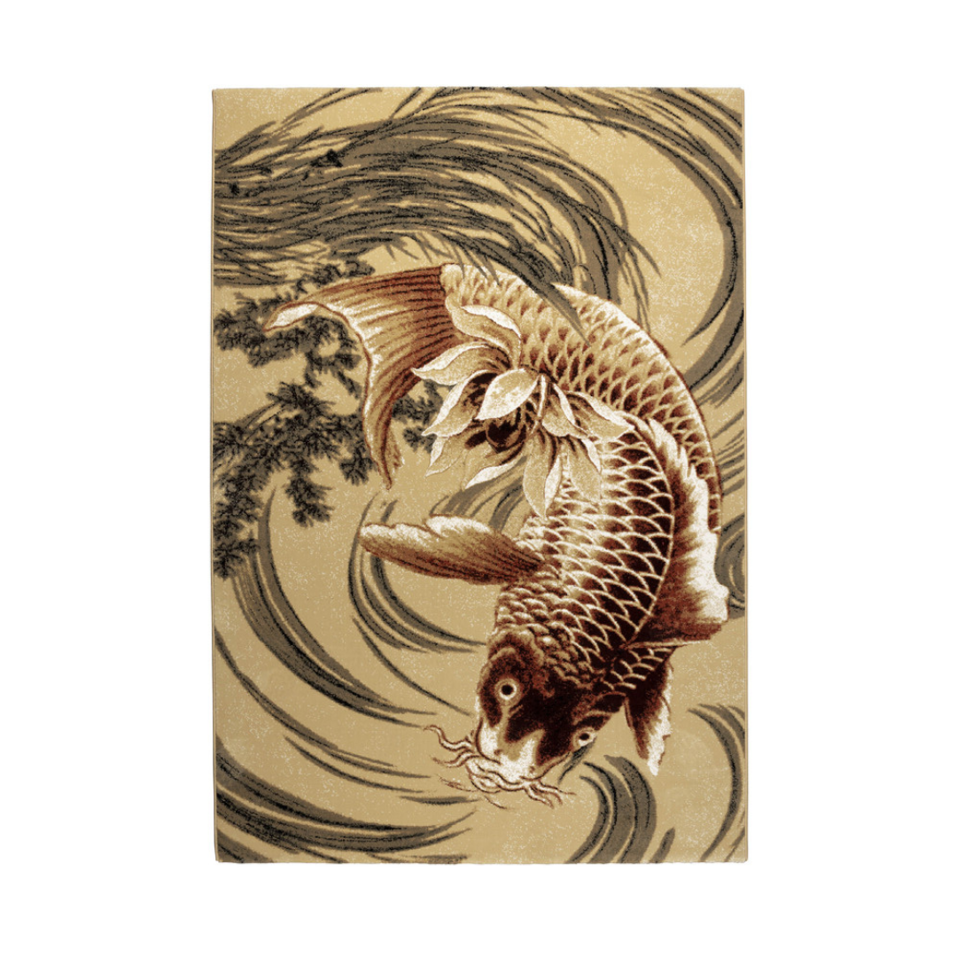 The Legend Of Koi szövet szőnyeg