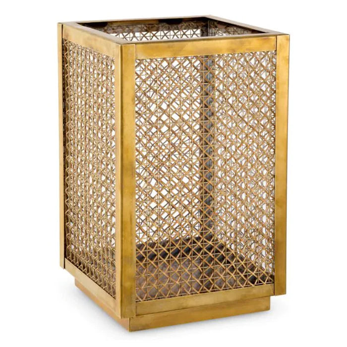 Cairo rattan gyertyatartó