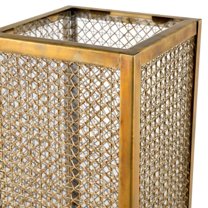 Cairo rattan gyertyatartó