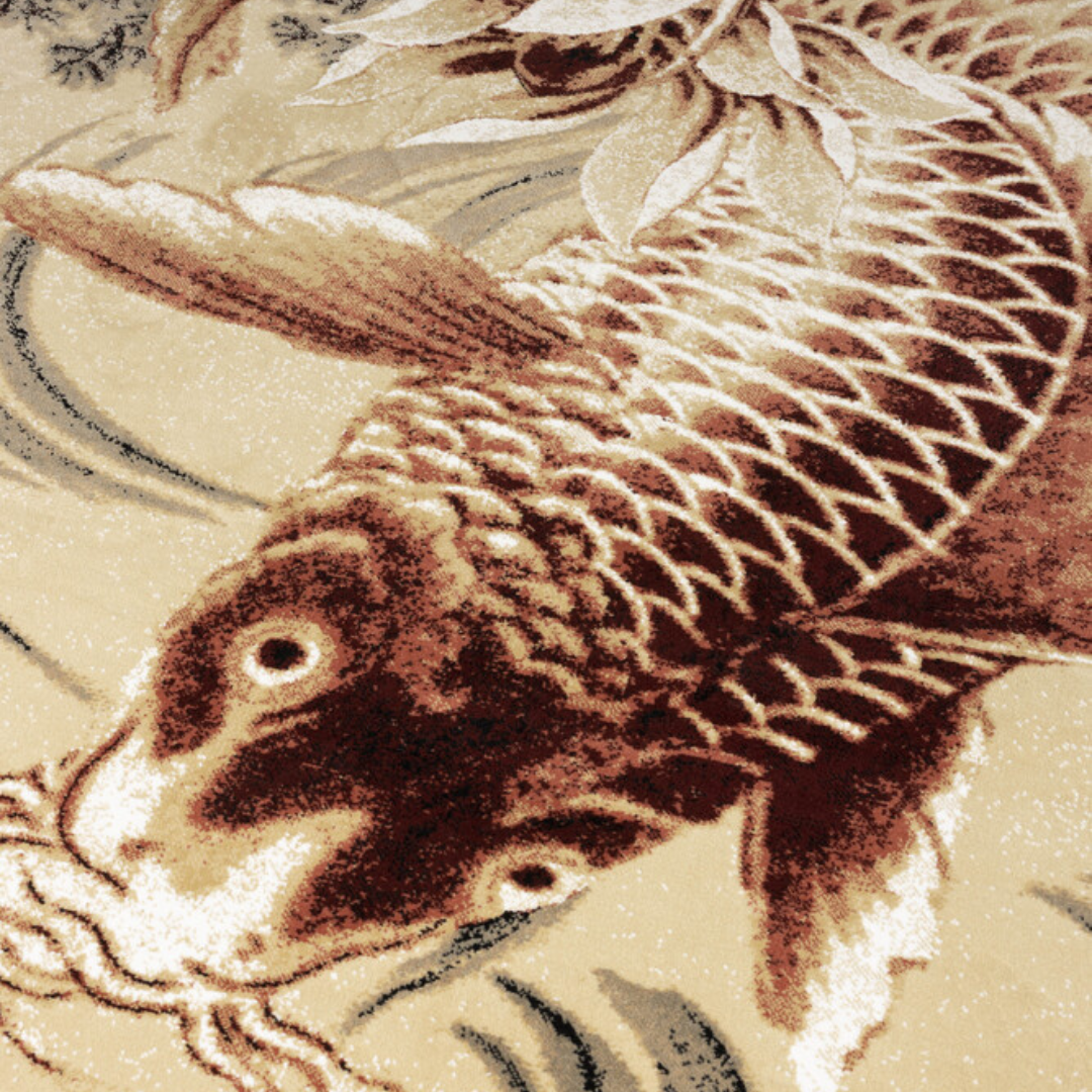 The Legend Of Koi szövet szőnyeg