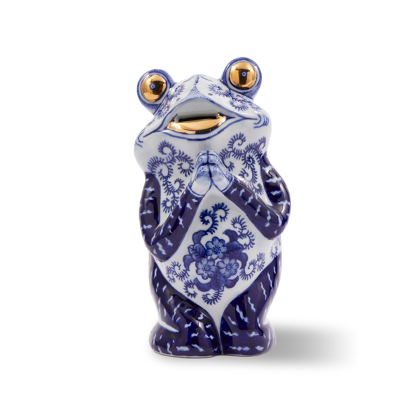 Frog porcelán persely