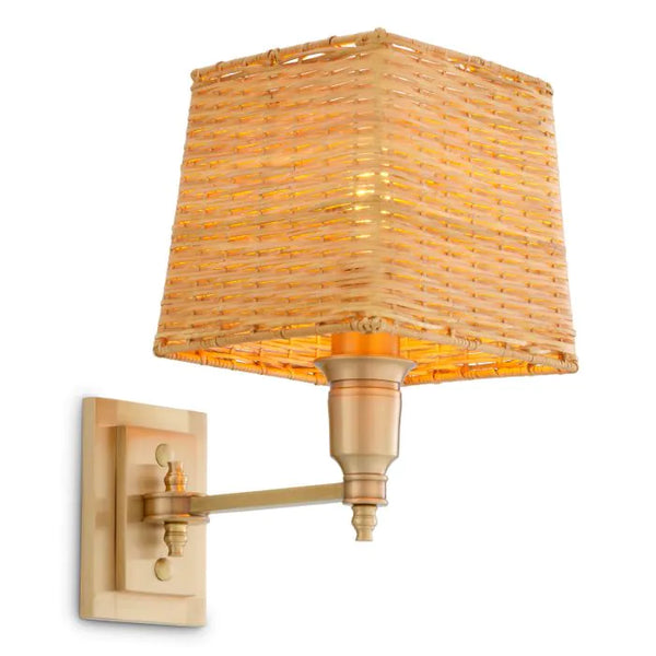Lexington Single rattan falilámpa