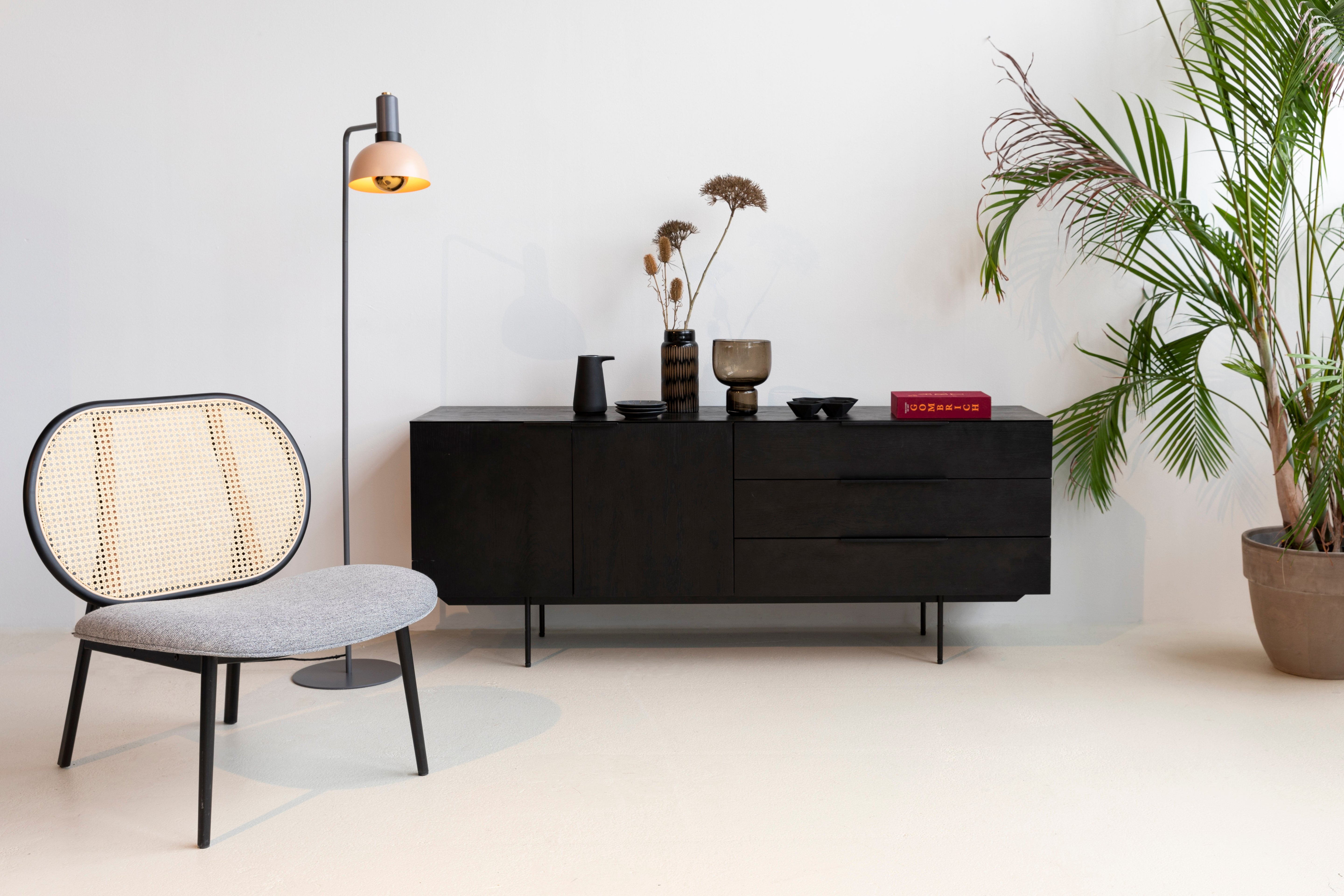 Spike rattan fotel