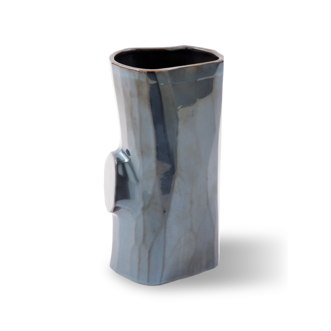 Log porcelán váza nagy