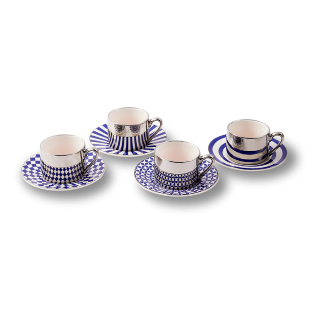 Aunty Espresso Cups porcelán bögre szettben