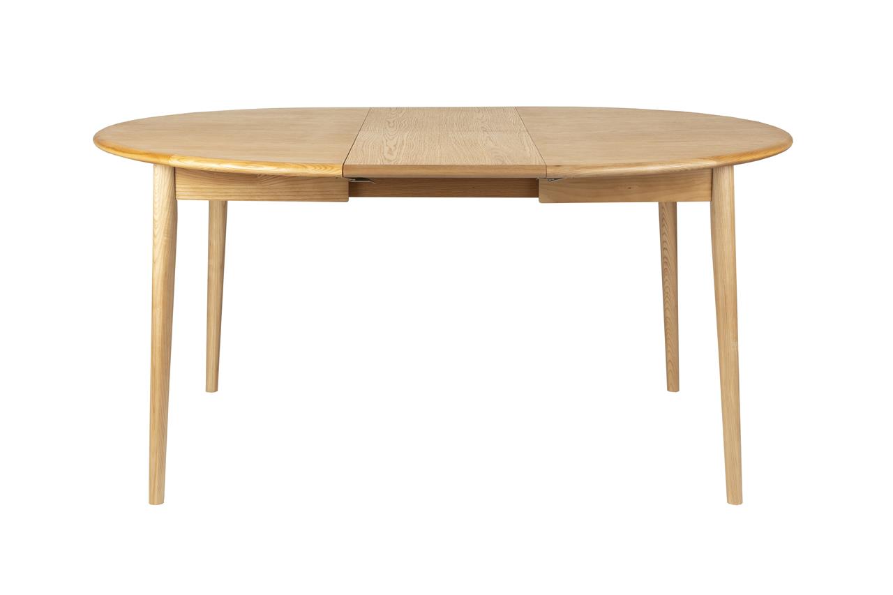 Twist kerek étkezőasztal (bővíthető) – Természetes tölgy és skandináv praktikum
