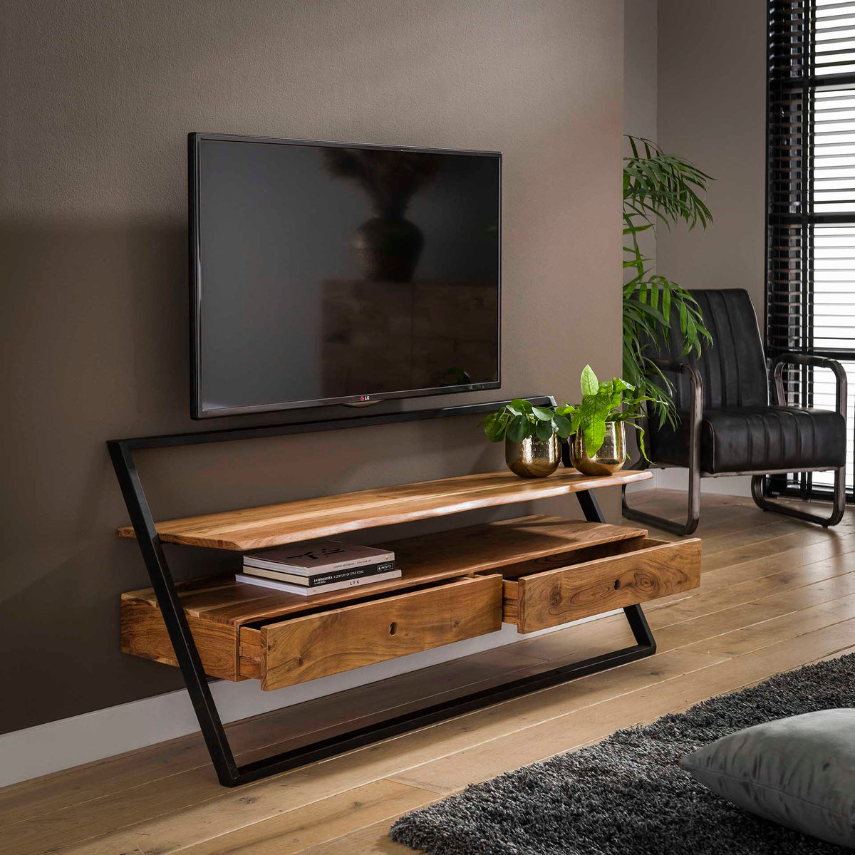 Zistra 165 fa TV szekrény