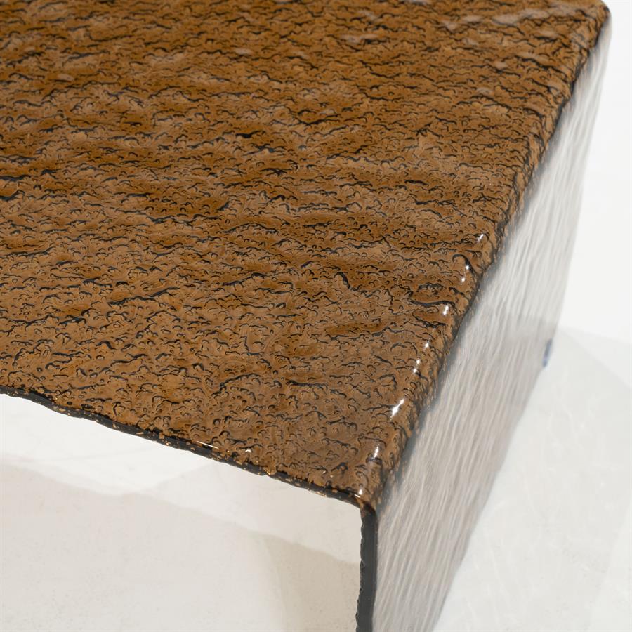 Ripple üveg dohányzóasztal