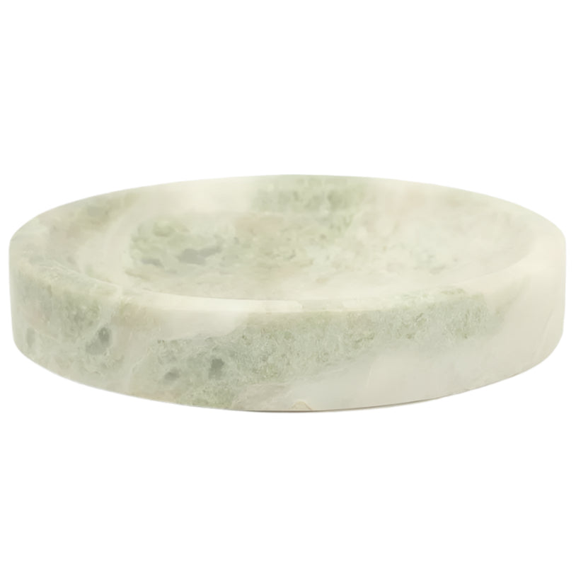 Verde márvány tálca