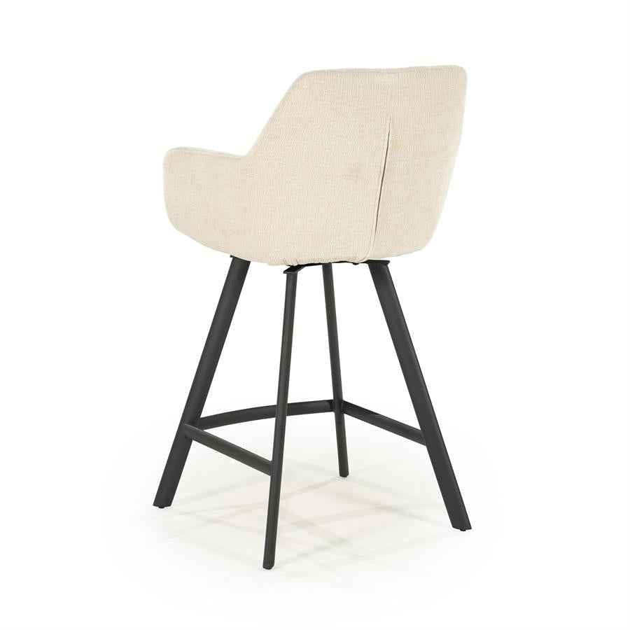 Barstool Bliss with armrest - beige