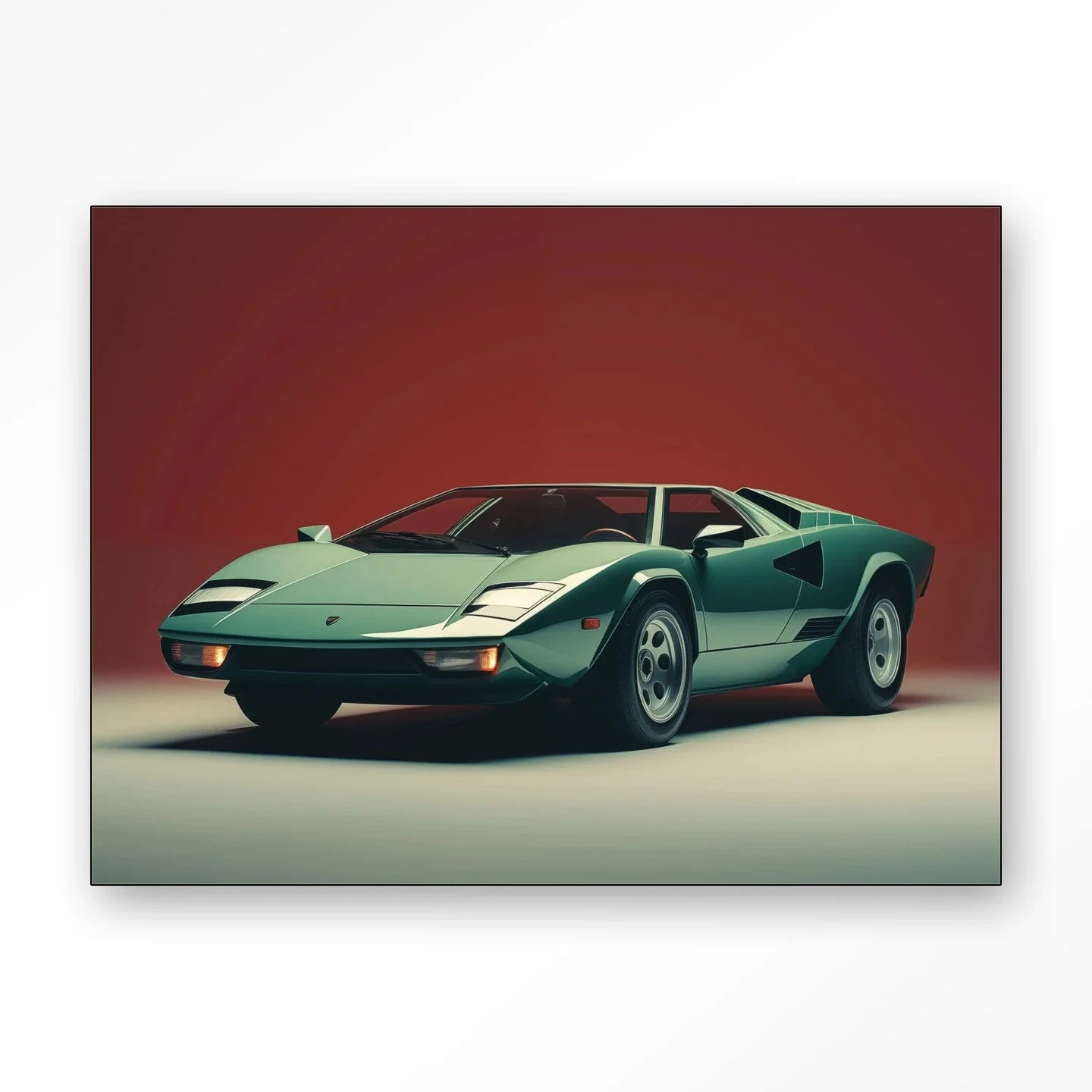 Vintage Lamborghini dizájn vászonkép
