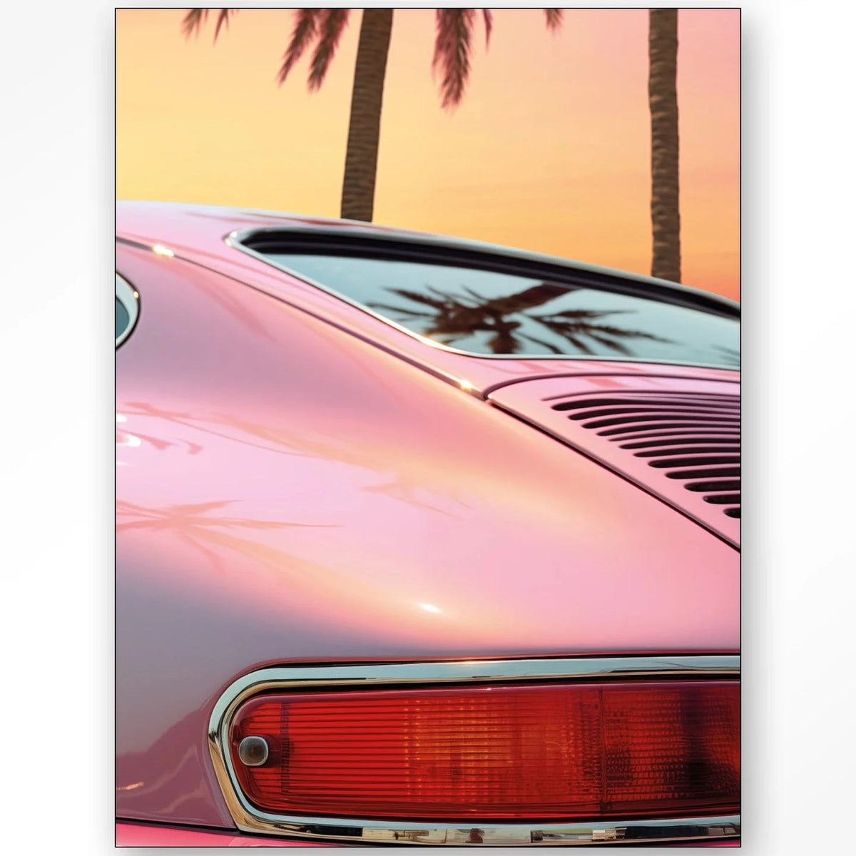 Miami Vice dizájn vászonkép