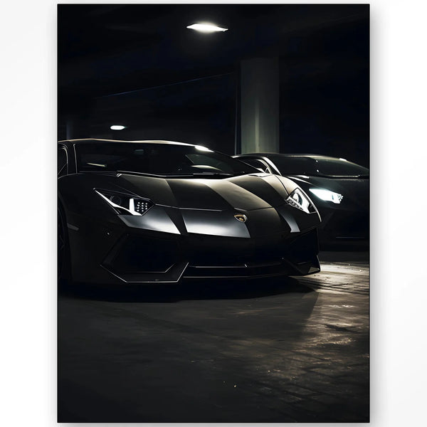 Luxury Garage dizájn vászonkép