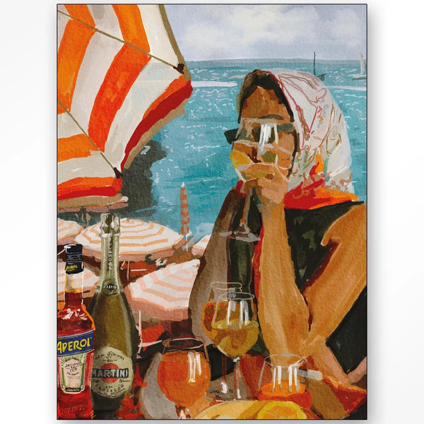 Aperol o’clock dizájn vászonkép