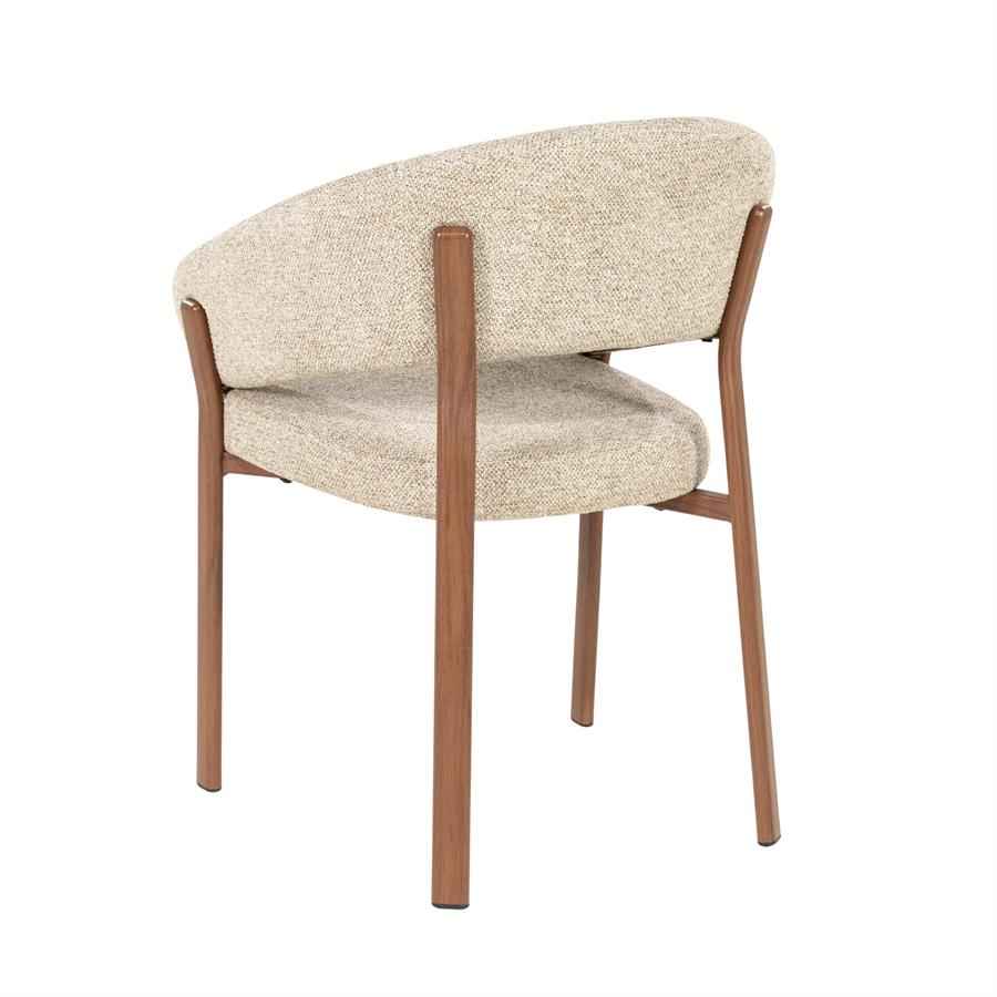 Chair Sedia with armrest - brown