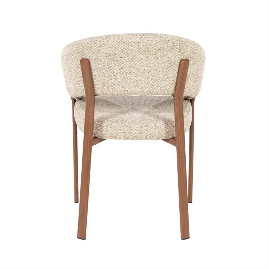Chair Sedia with armrest - brown