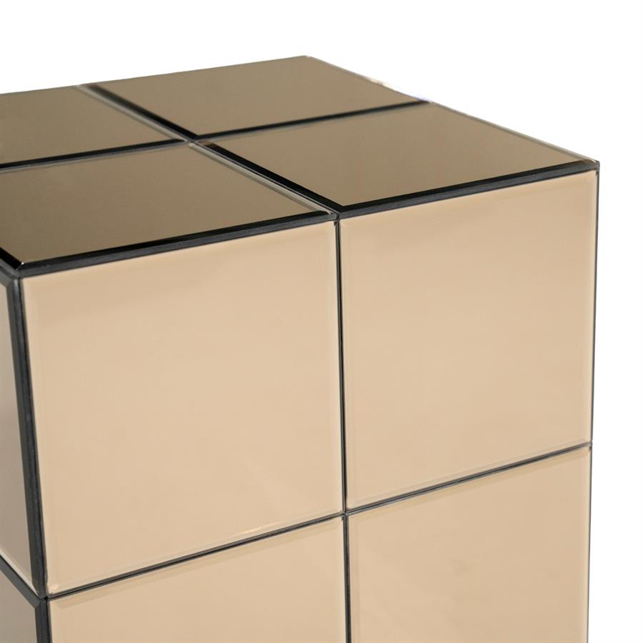 Side table Flectron - brown