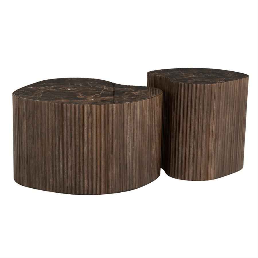 Nice (set of 2) - brown