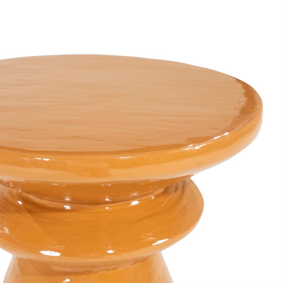 Side table Circolo - terracotta