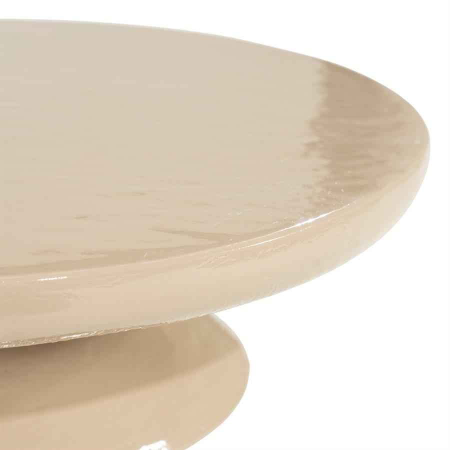 Coffee table Circolo small - taupe