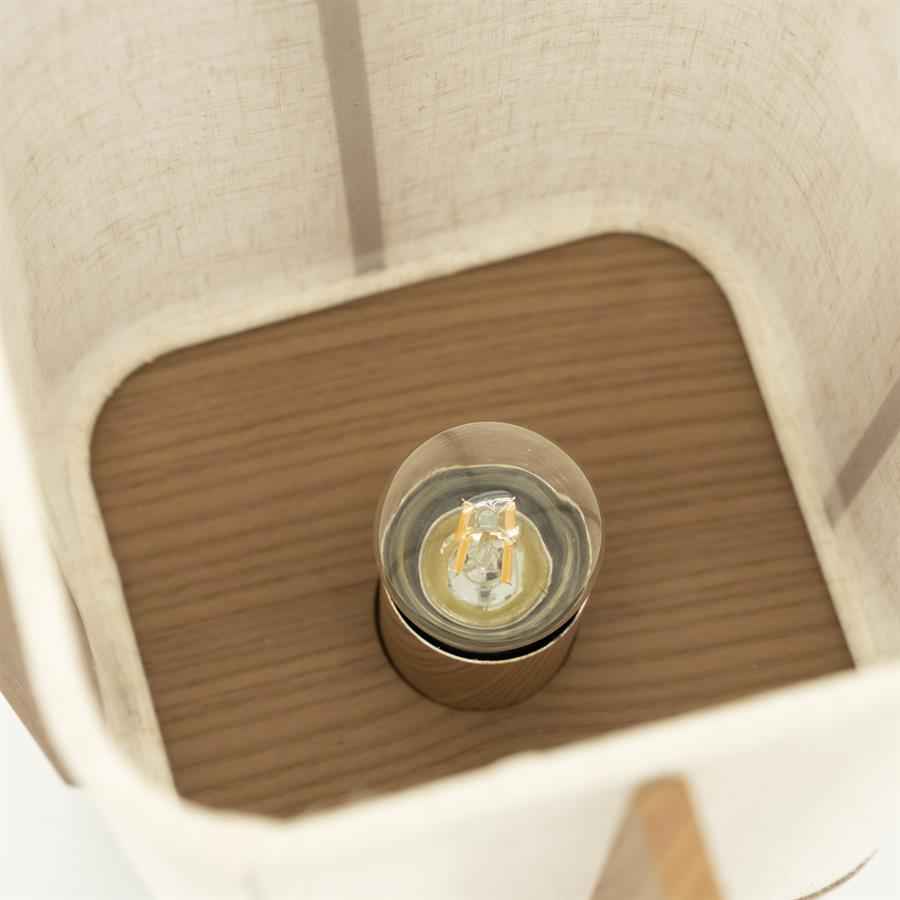 Table lamp Aterlier small - brown