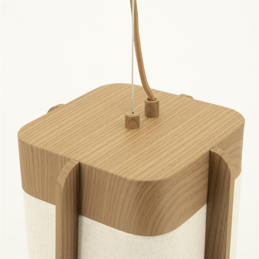 Pendant lamp Aterlier small - brown