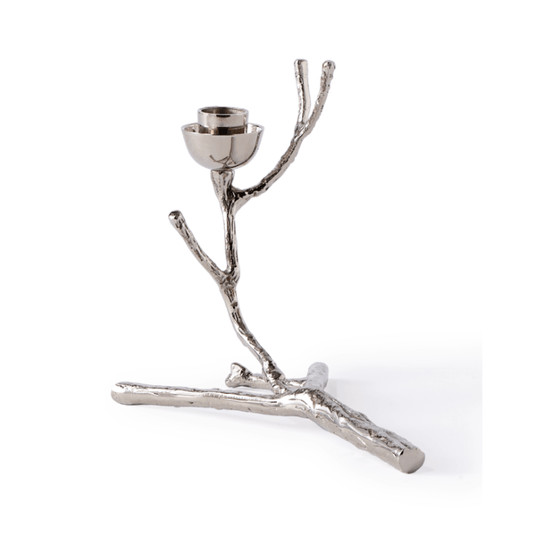 Twiggy fém gyertyatartó 14cm