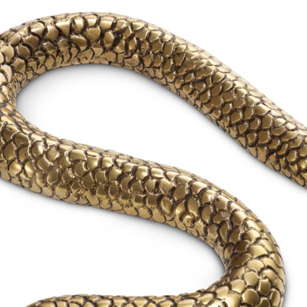 Serpent fém dekoráció