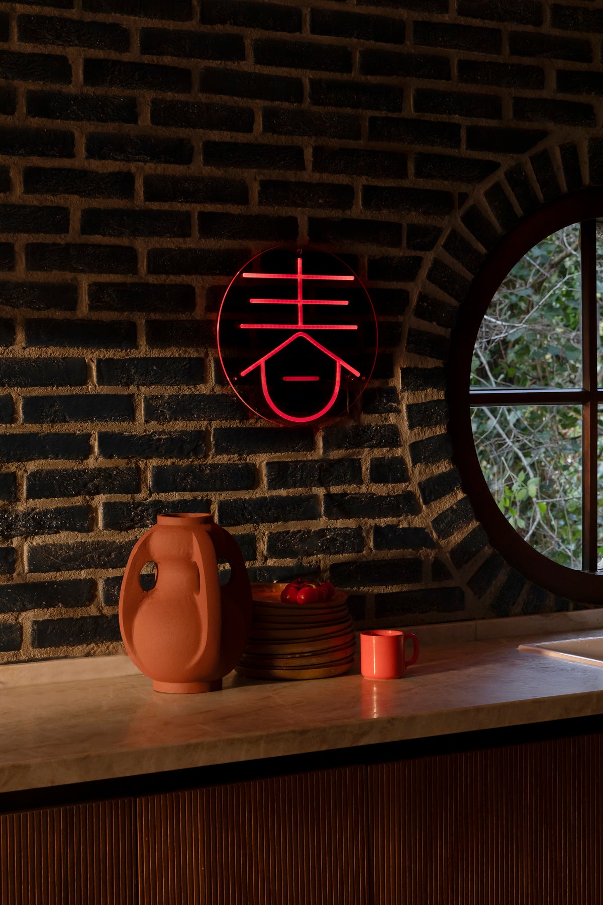 Sya Spring neon fali lámpa