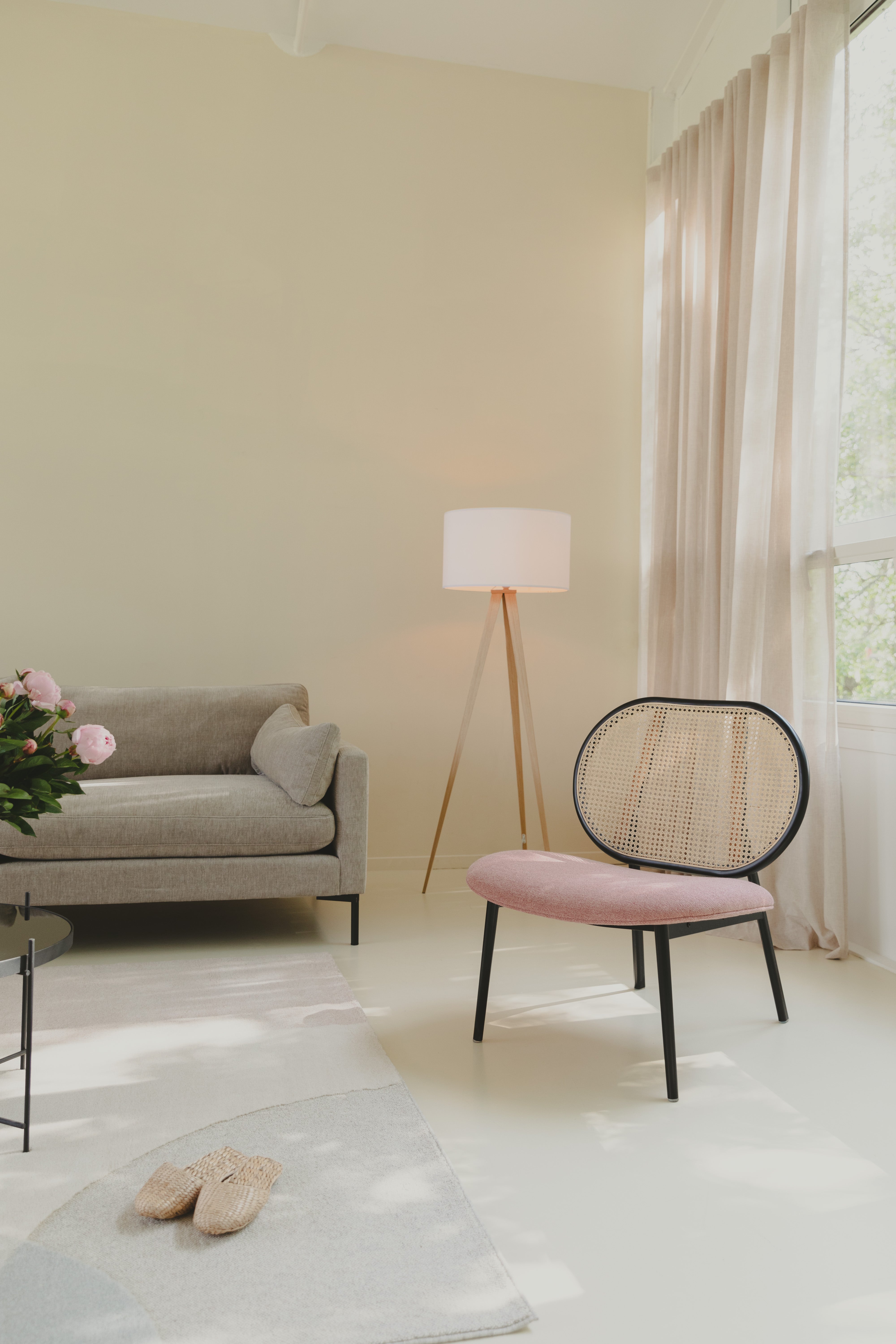 Spike rattan fotel