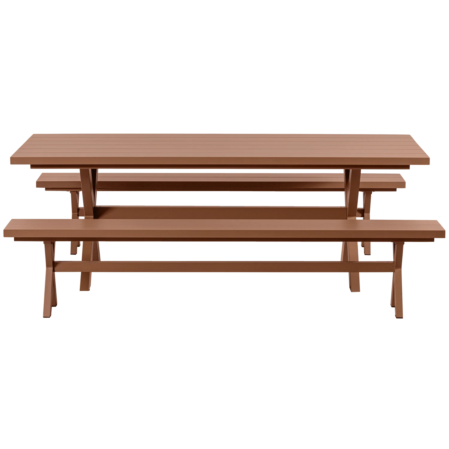 Delta fém kerti asztal 220x100