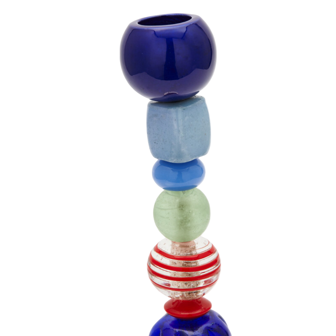 Beads fém gyertyatartó