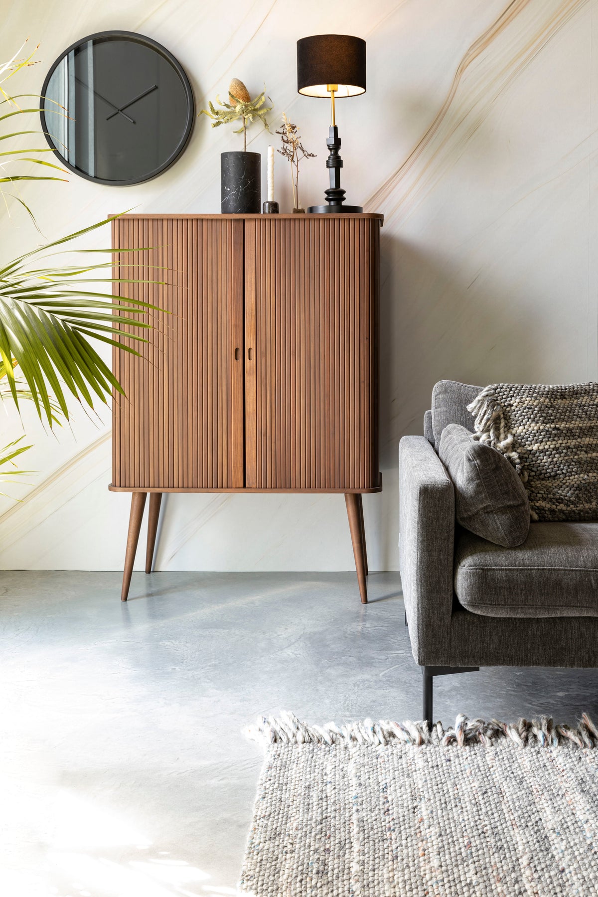 Barbier 2 ajtós fa kabinet