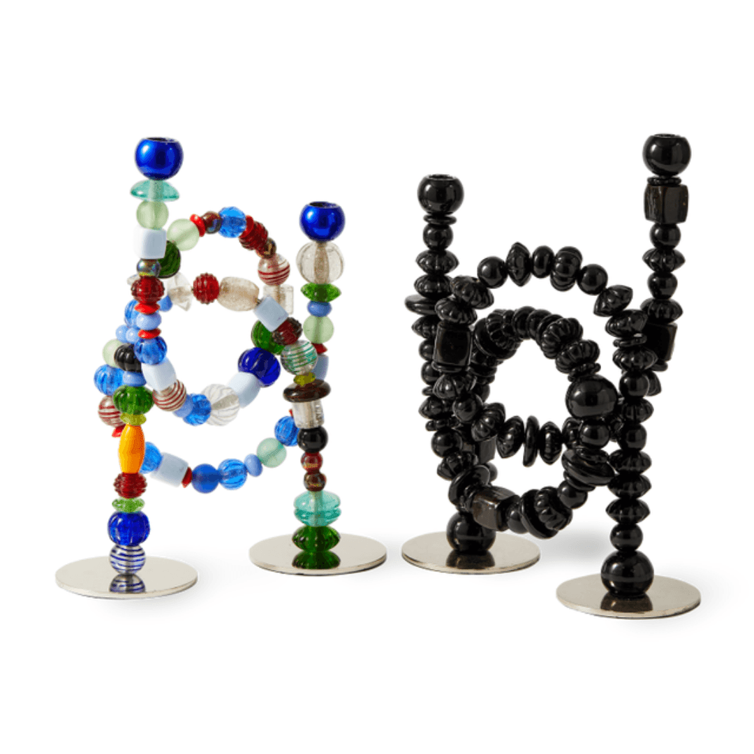 Beads X fém gyertyatartó